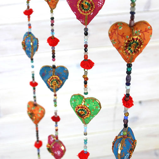 Heart String Hanging Decoration
