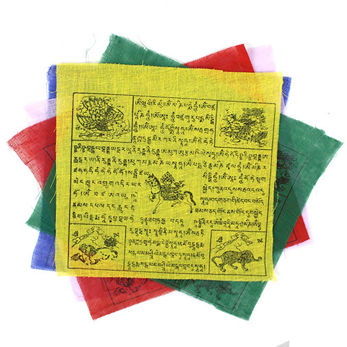 Long Tibetan Prayer Flags