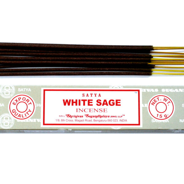 Satya White Sage Incense Sticks (15g)