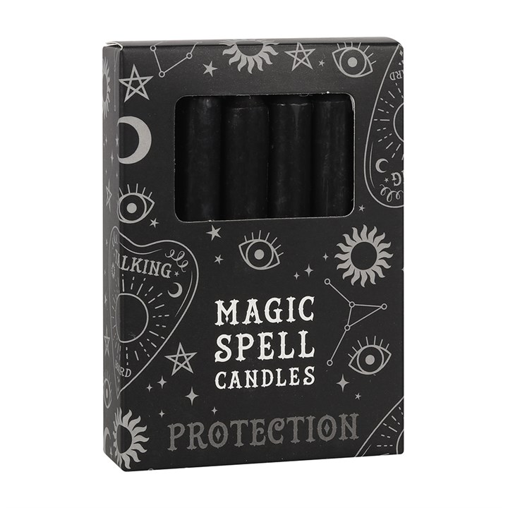 Black 'Protection' Spell Candles
