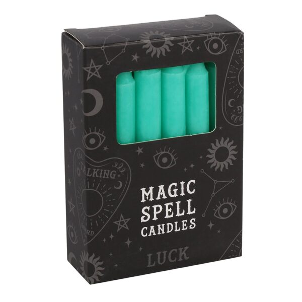 Green ‘Luck' Spell Candles