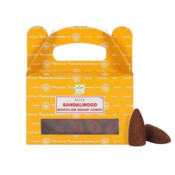 Sandalwood Backflow Dhoop Incense Cones