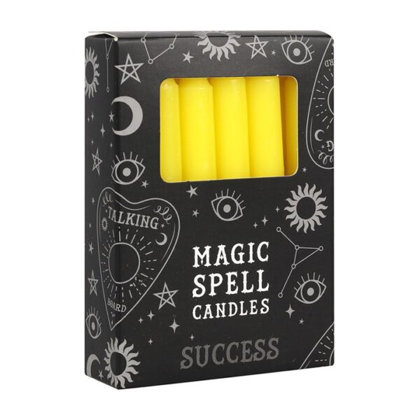 Yellow ' Success' Spell Candles