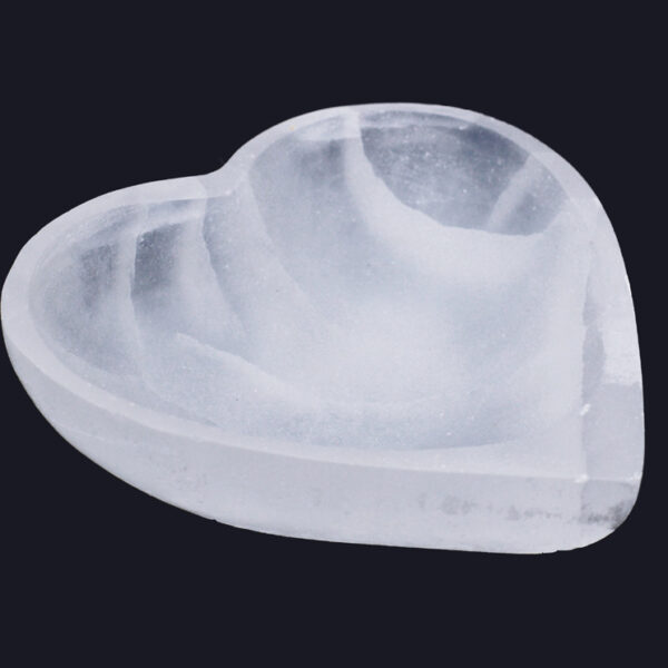 Selenite Crystal Heart Bowl
