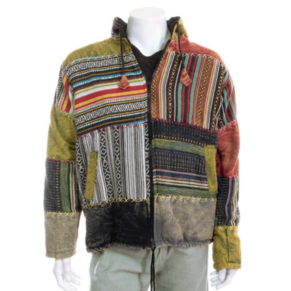 Stonewashed Patch Jacket