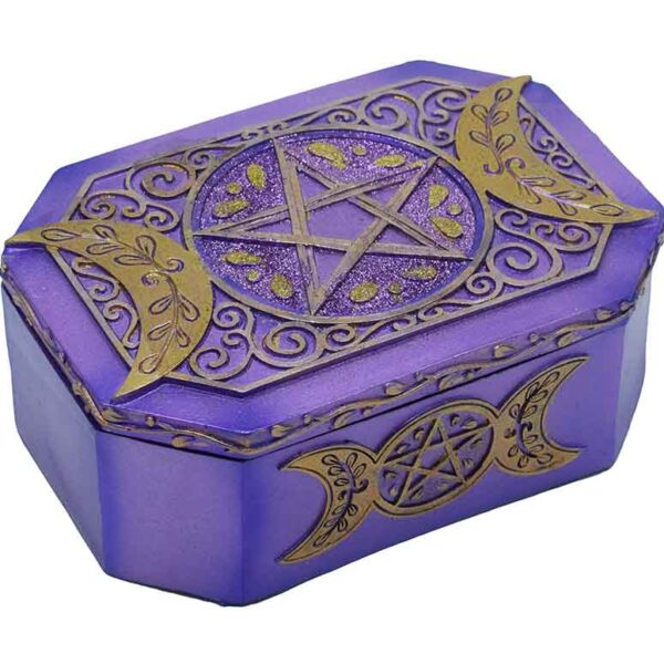 Purple Triple Moon Large Box