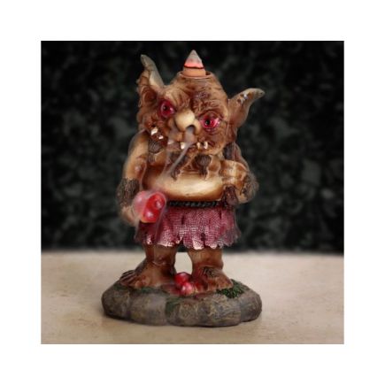 Mushroom Troll Backflow Incense Burner - Image 3