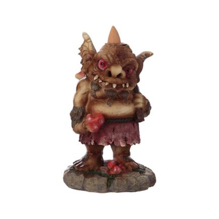 Mushroom Troll Backflow Incense Burner
