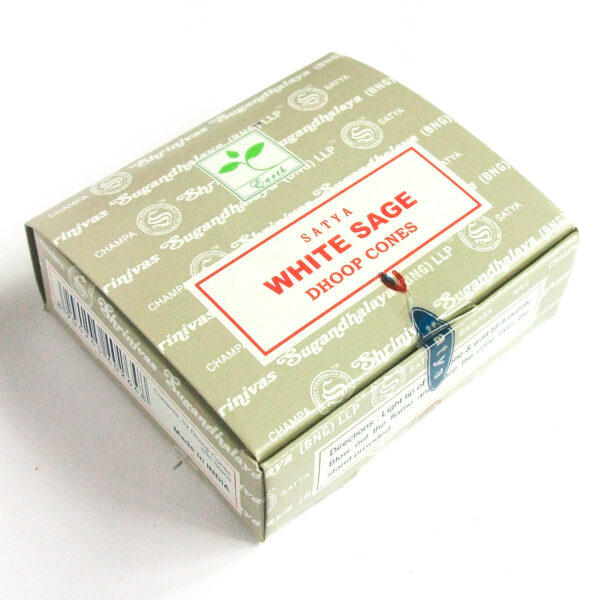 Satya White Sage Dhoop Incense Cones