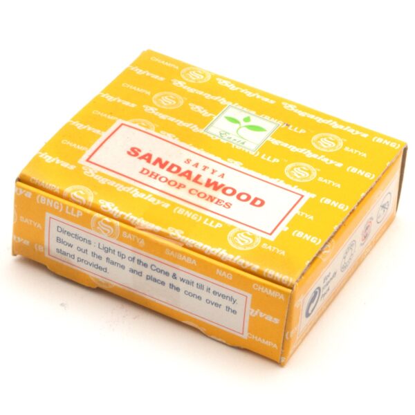 Satya Sandalwood Dhoop Incense Cones