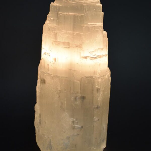 Selenite Crystal Lamp 25cm