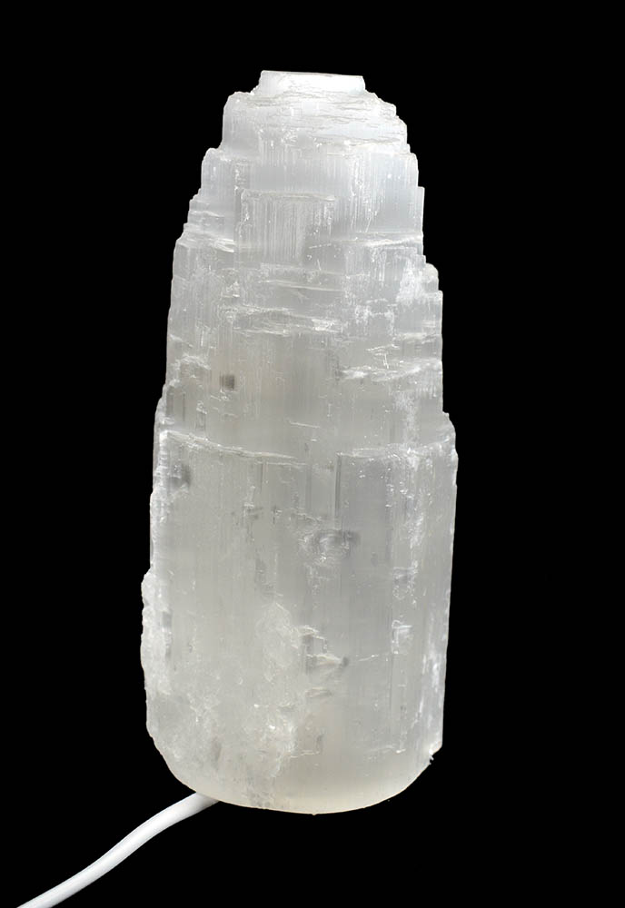 Selenite Crystal Lamp 20cm