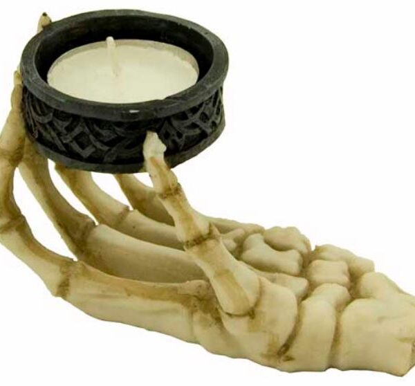 Skeleton Hand T-Light Holder