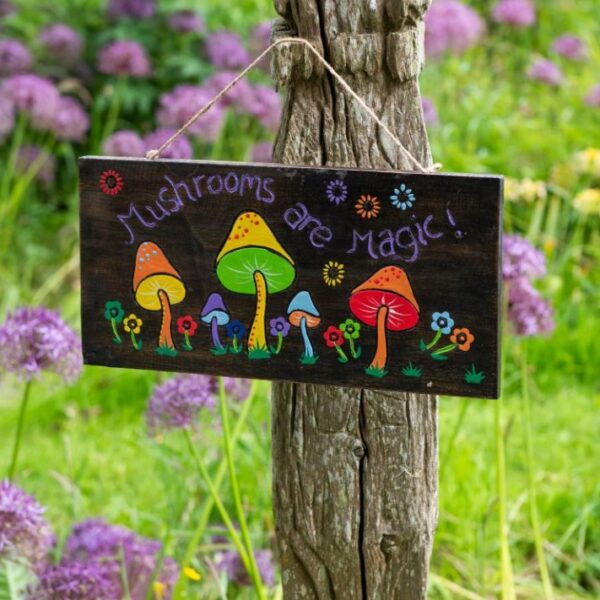 Mushrooms Are Magic Plaque