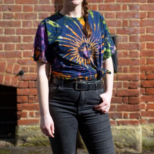 Sun Design Tie Dye TShirt