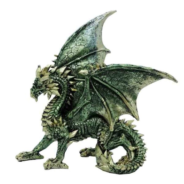 Dragon Sitting Green