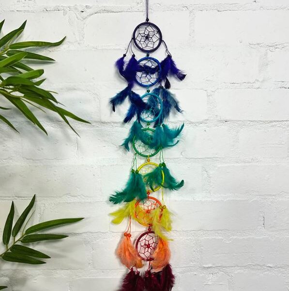 Long Rainbow Dreamcatcher