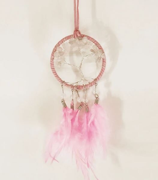 Dream Catcher Tree Rose Quartz