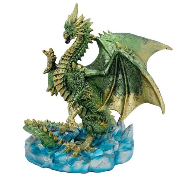 Fierce Green Standing Dragon