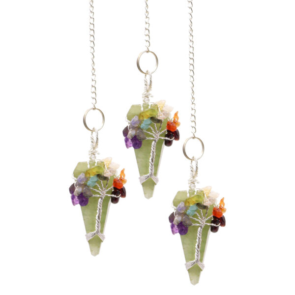 Seven Chakra Aventurine Magic Pendulum Dowser